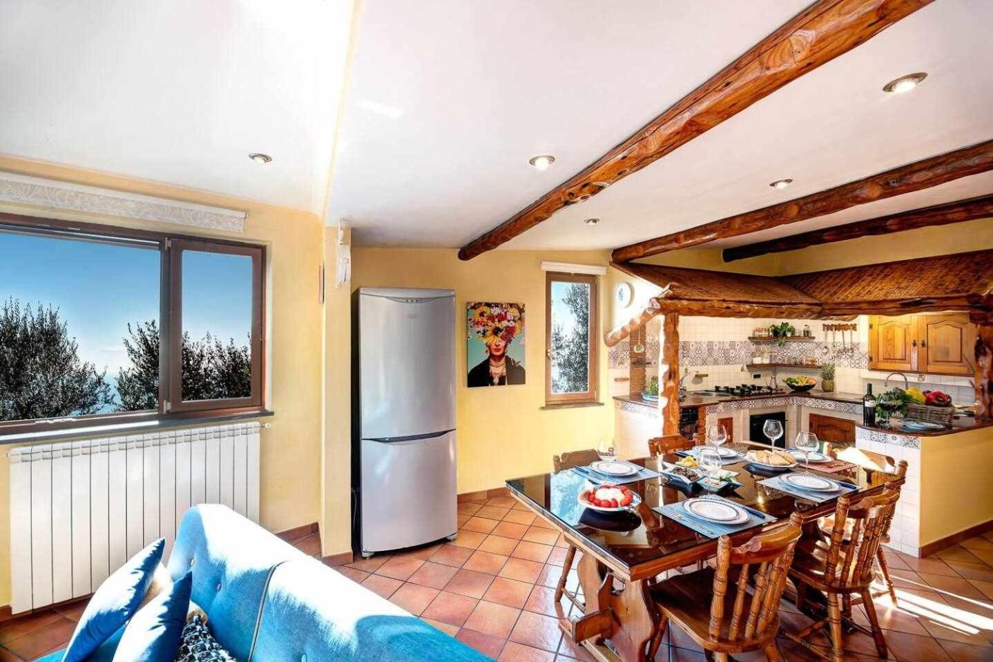 Villa Islamorada Pool And Sea View Massa Lubrense Ngoại thất bức ảnh