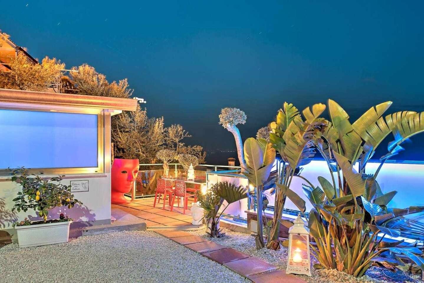 Villa Islamorada Pool And Sea View Massa Lubrense Ngoại thất bức ảnh