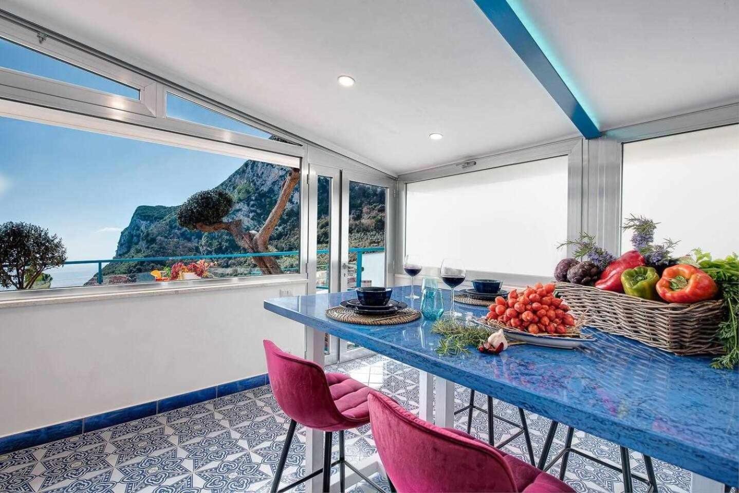 Villa Islamorada Pool And Sea View Massa Lubrense Ngoại thất bức ảnh